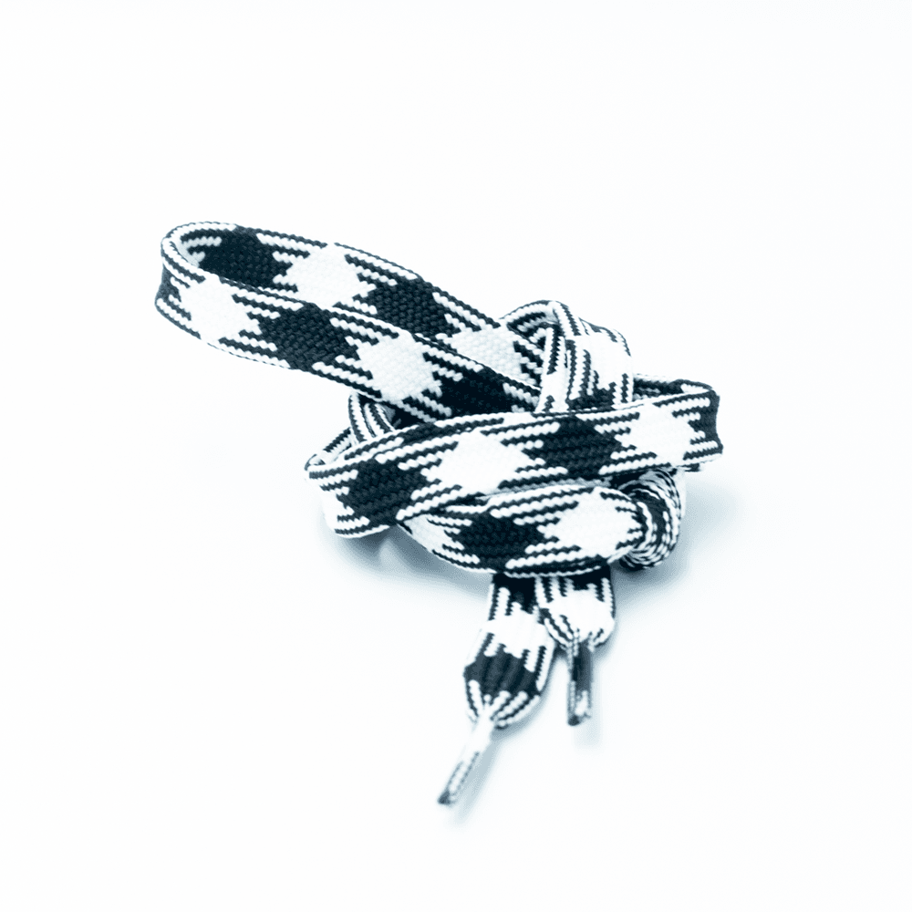 Blanco óptico/Rombo/Negro