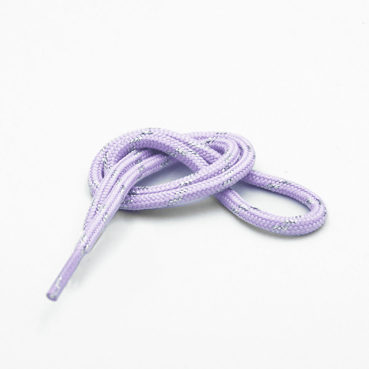 Lila/3 puntos juntos/Lurex Gris Plata