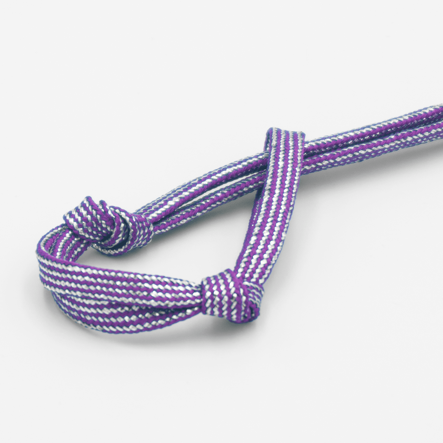 Violet Shade/Lurex Gris Plata